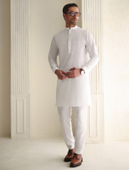 WHITE KURTA PAJAMA