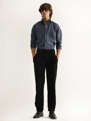 NAVY LINEN SHIRT