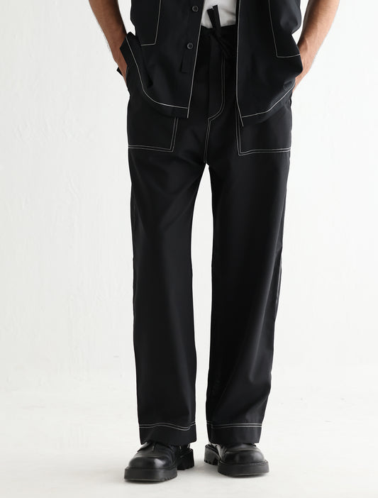 BLACK JOG PANT