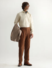 CREAM LINEN SHIRT