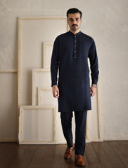 BLUE DESIGNER KURTA PAJAMA