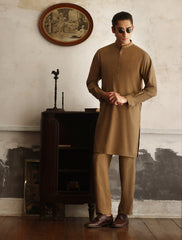 PREMIUM LIGHT FRENCH BEIGE KURTA PAJAMA