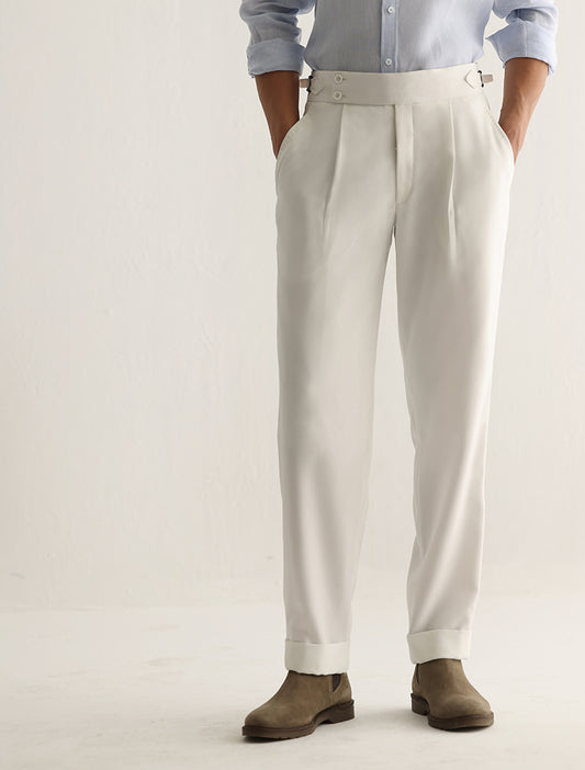 OFF-WHITE HIGH WAISTED PANTS