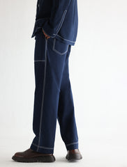 BLUE JOG PANT