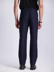 NAVY LINEN PANT