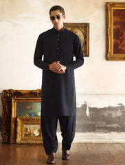 LUXURIOUS NAVY KAMEEZ SHALWAR