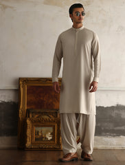 IVORY KAMEEZ SHALWAR