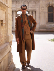 BROWN OVERCOAT