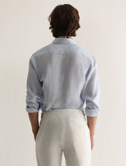 SKY BLUE LINEN SHIRT