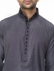 GREYISH PURPLE SHALWAR KAMEEZ