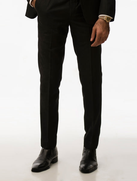 Formal black pant suit best sale