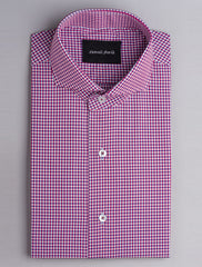 CHECKERED DRESS SHIRT