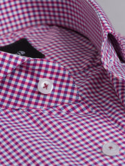 CHECKERED DRESS SHIRT