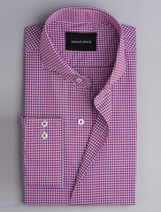 CHECKERED DRESS SHIRT