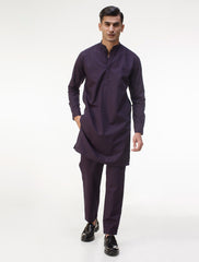 PURPLE KURTA PAJAMA