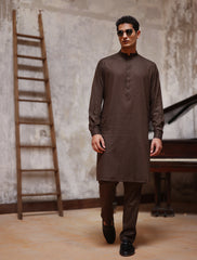 BROWN KURTA PAJAMA