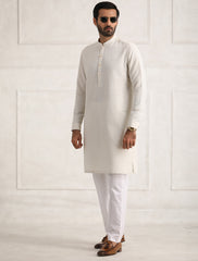 CLASSIC OFF-WHITE KURTA