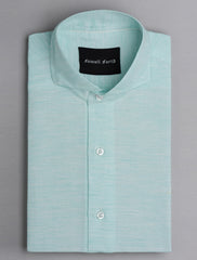 MINT GREEN LINEN SHIRT