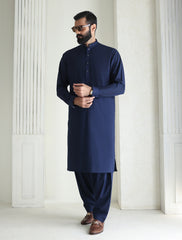 BLUE PREMIUM KAMEEZ SHALWAR